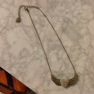 Betsey Johnson heart necklace